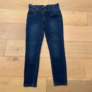 New York & Company Distressed High Rise Jeggings Size 4